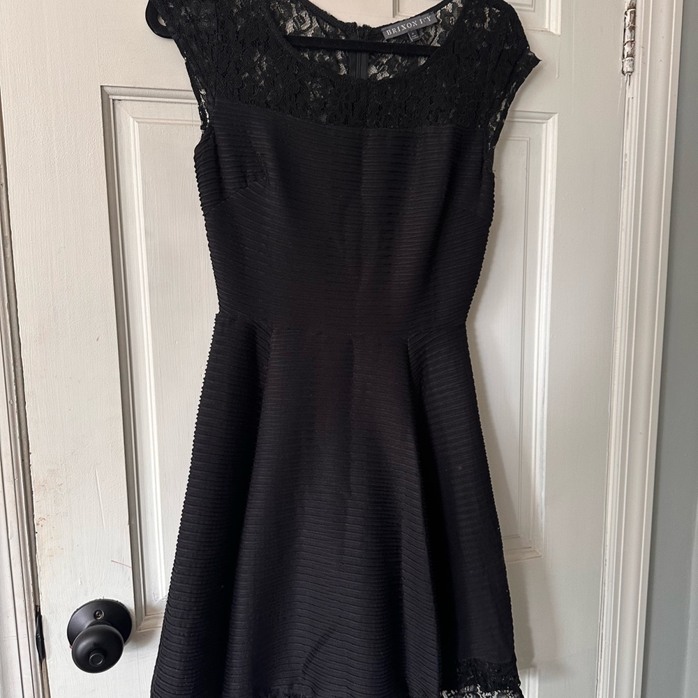Elegant Black Lace Dress
